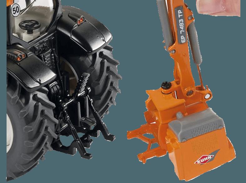SIKU 3659 Traktor mit Kuhn Orange
