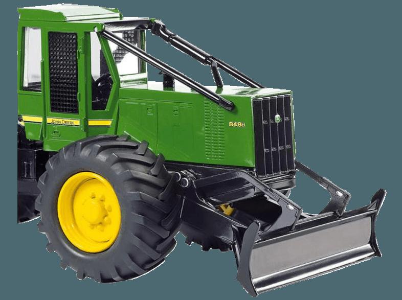 SIKU 4062 John Deere Skidder Grün