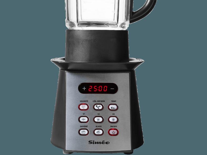 SIMEO PC 290 Standmixer Schwarz (450 Watt, 1.75 Liter)