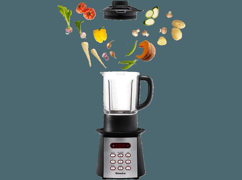 SIMEO PC 290 Standmixer Schwarz (450 Watt, 1.75 Liter), SIMEO, PC, 290, Standmixer, Schwarz, 450, Watt, 1.75, Liter,