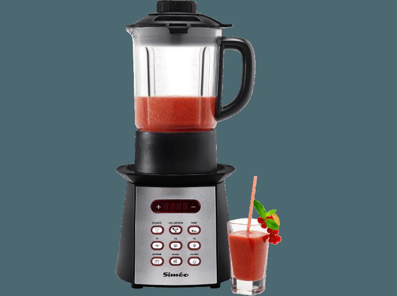 SIMEO PC 290 Standmixer Schwarz (450 Watt, 1.75 Liter)