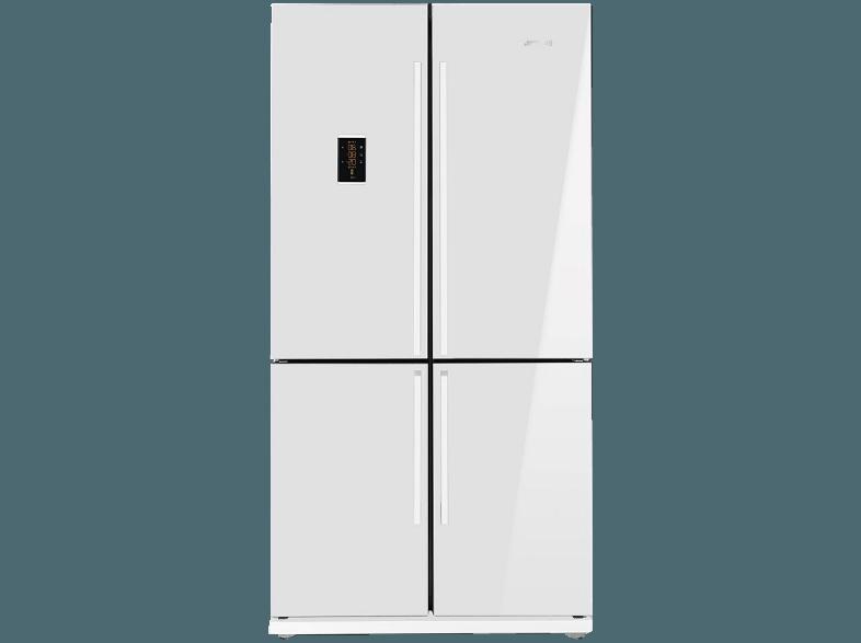 SMEG FQ 60 BPE Side-by-Side (455 kWh/Jahr, A , 1820 mm hoch, Weiß)