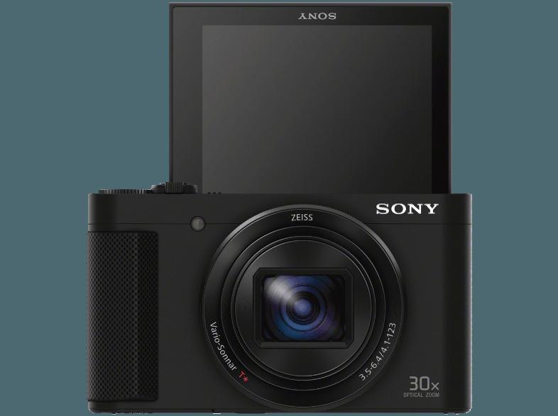 SONY DSC-HX90  Schwarz (18.2 Megapixel, 30x opt. Zoom, 7.5 cm LCD, WLAN)