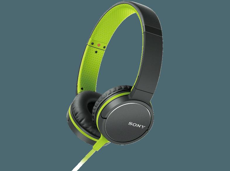 SONY MDR-ZX660AP Kopfhörer Grün