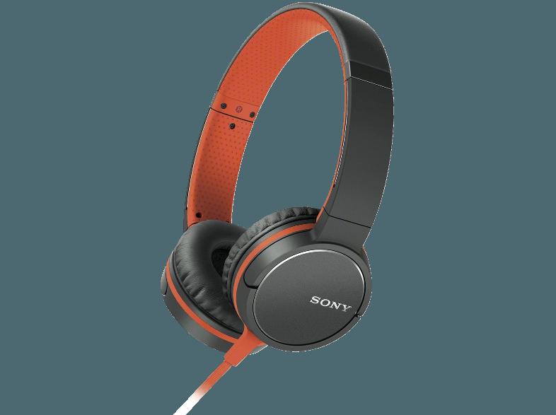 SONY MDR-ZX660AP Kopfhörer Orange