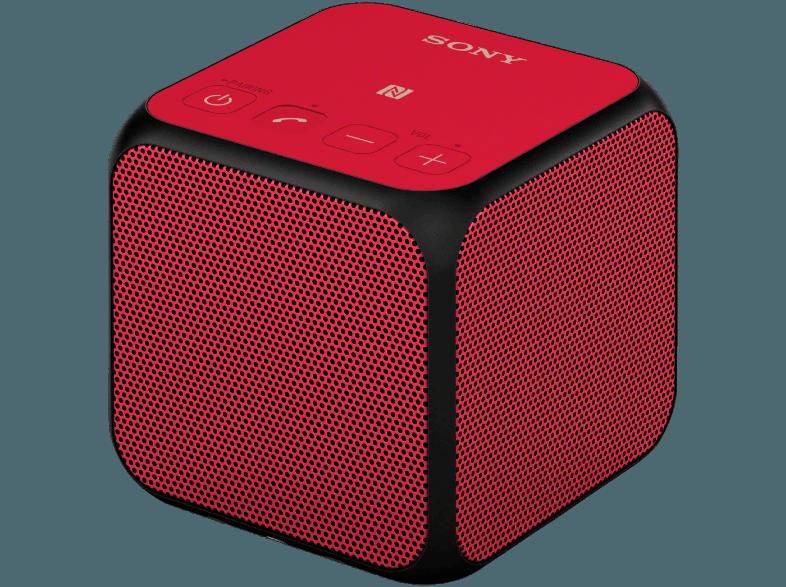 SONY SRS-X11 Tragbarer Bluetooth Lautsprecher Rot, SONY, SRS-X11, Tragbarer, Bluetooth, Lautsprecher, Rot