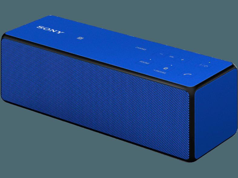 SONY SRS-X33 Tragbarer Bluetooth Lautsprecher Blau, SONY, SRS-X33, Tragbarer, Bluetooth, Lautsprecher, Blau