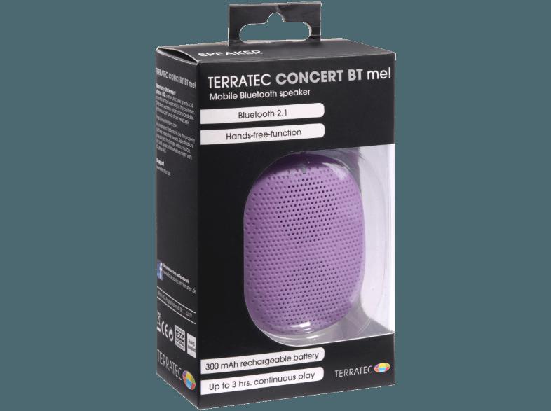 TERRATEC TERRATEC CONCERT BT me! Lautsprecher Purple