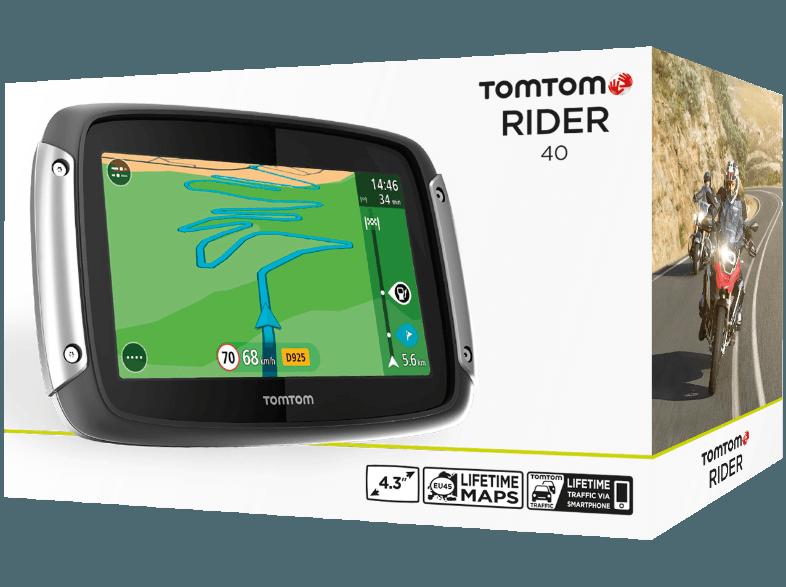 TOMTOM Rider 40 Motorrad Zentraleuropa