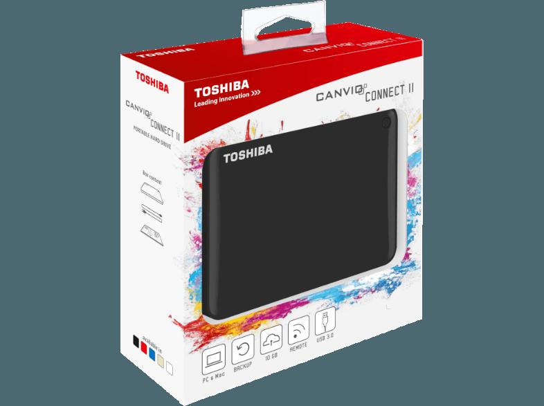 TOSHIBA Canvio Connect II HDTC805EK3AA  500 GB 2.5 Zoll extern