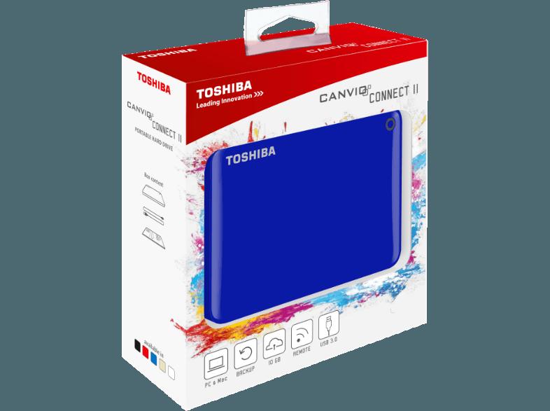 TOSHIBA Canvio Connect II HDTC805EL3AA  500 GB 2.5 Zoll extern, TOSHIBA, Canvio, Connect, II, HDTC805EL3AA, 500, GB, 2.5, Zoll, extern