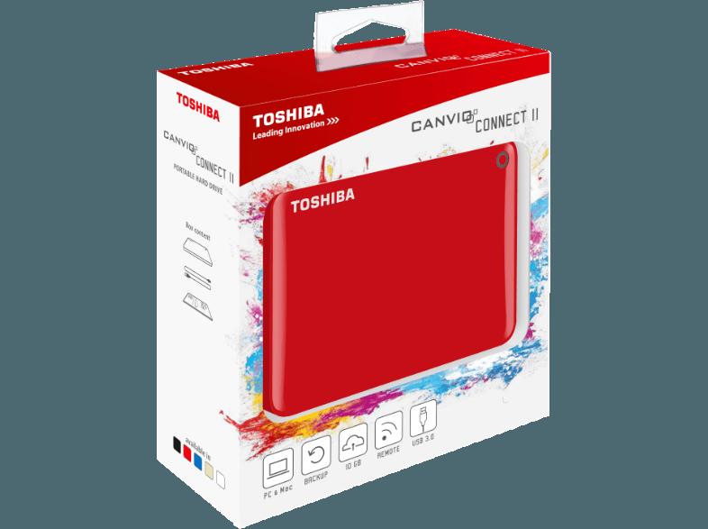 TOSHIBA Canvio Connect II HDTC805ER3AA  500 GB 2.5 Zoll extern, TOSHIBA, Canvio, Connect, II, HDTC805ER3AA, 500, GB, 2.5, Zoll, extern