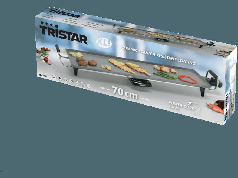 TRISTAR BP-2987 Teppan Yaki Bratplatte (1800 Watt), TRISTAR, BP-2987, Teppan, Yaki, Bratplatte, 1800, Watt,