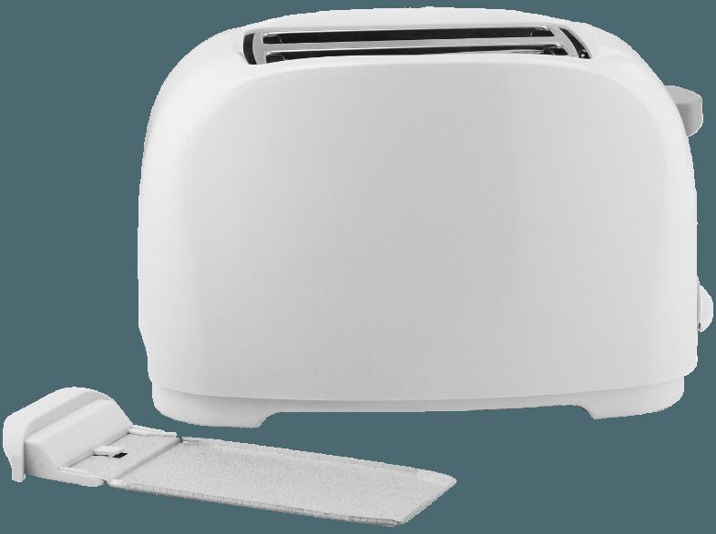 TRISTAR BR-1013 Toaster Weiß (800 Watt, Schlitze: 2)