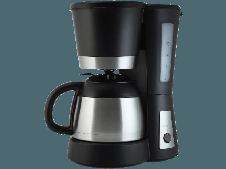 TRISTAR CM-1234 Kaffeemaschine Schwarz (Doppelwandige Edelstahl-Isolierkanne)