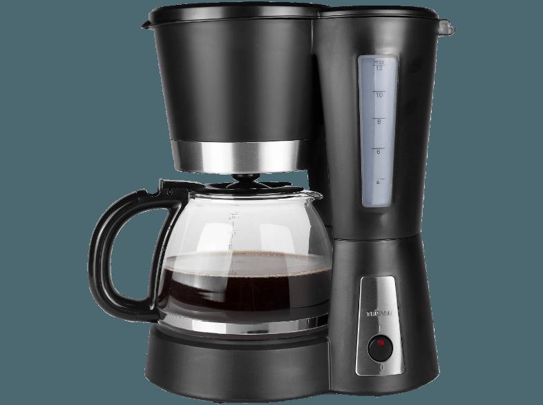 TRISTAR CM-1236 Kaffeemaschine Schwarz (Glaskanne)