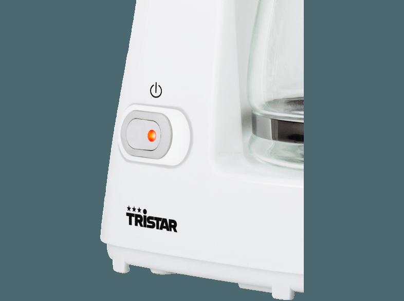 TRISTAR CM-1238 Kaffeemaschine Weiß (Glaskanne)