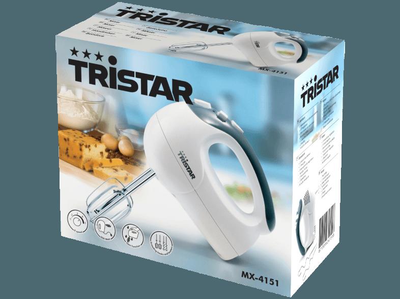 TRISTAR MX-4151 Handmixer 200 Watt Weiß, TRISTAR, MX-4151, Handmixer, 200, Watt, Weiß