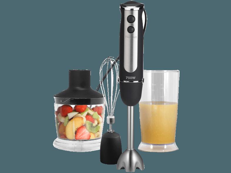 TRISTAR MX-4165 Stabmixer Set 750 Watt Schwarz, TRISTAR, MX-4165, Stabmixer, Set, 750, Watt, Schwarz