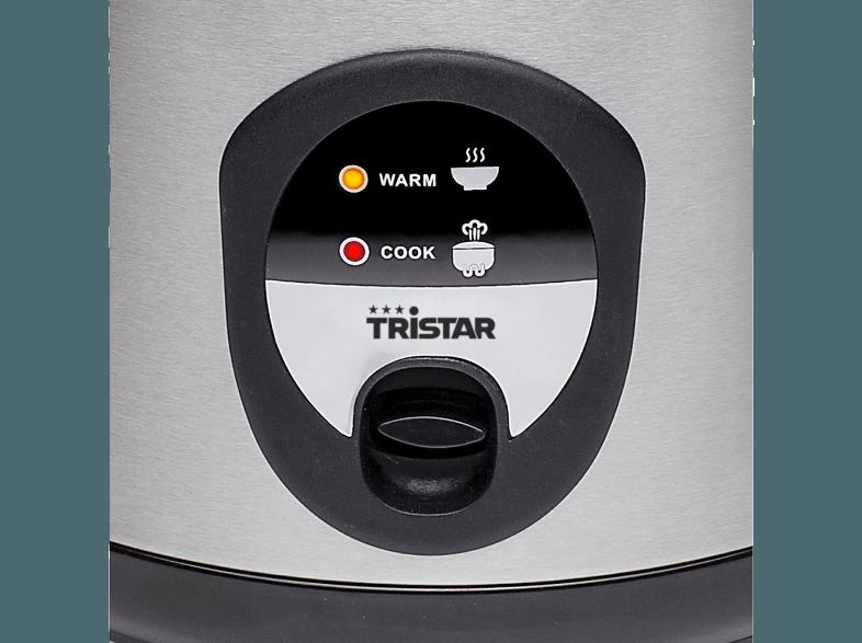 TRISTAR RK-6126 Reiskocher (1.0 Liter, Silber), TRISTAR, RK-6126, Reiskocher, 1.0, Liter, Silber,