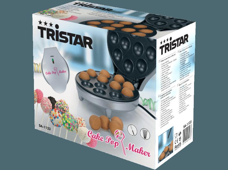 TRISTAR SA-1123 Cake Pop Maker Silber, TRISTAR, SA-1123, Cake, Pop, Maker, Silber