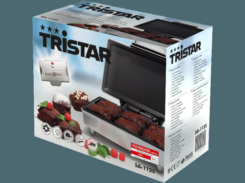 TRISTAR SA-1125 Brownie Maker Silber, TRISTAR, SA-1125, Brownie, Maker, Silber