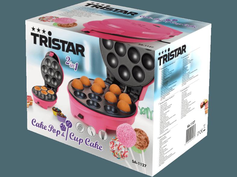 TRISTAR SA-1127 Cake Pop und Cup Cake Maker Pink