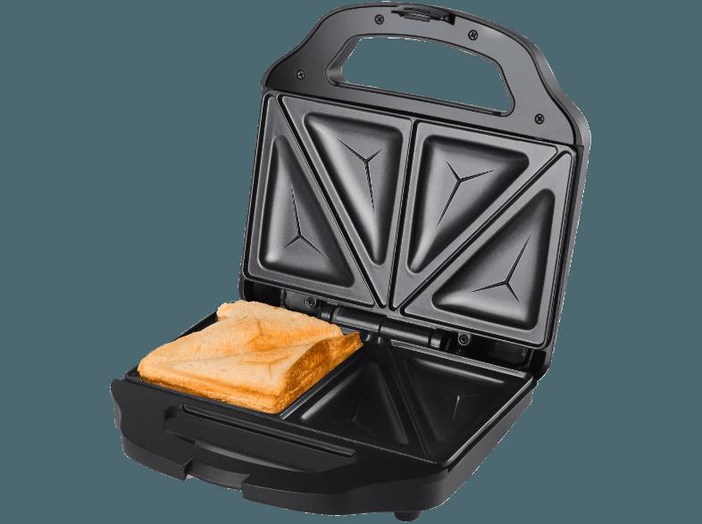 TRISTAR SA-3056 Sandwichmaker Edelstahl/Schwarz