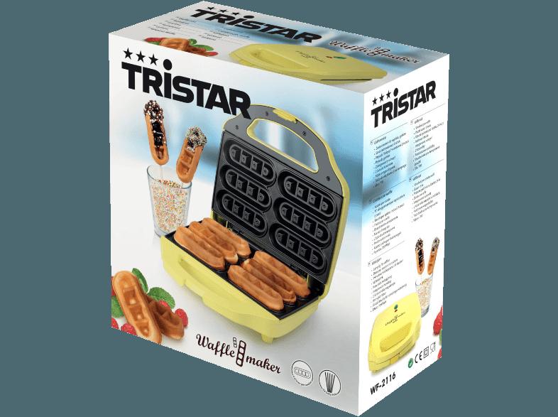 TRISTAR WF-2116 Waffeleisen Gelb