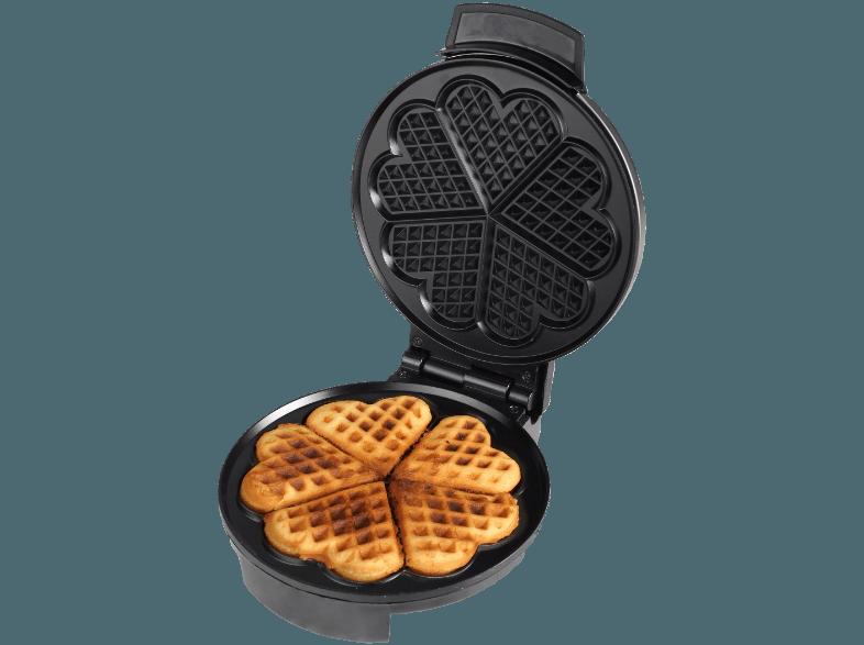 TRISTAR WF-2119 Waffeleisen Edelstahl/Schwarz