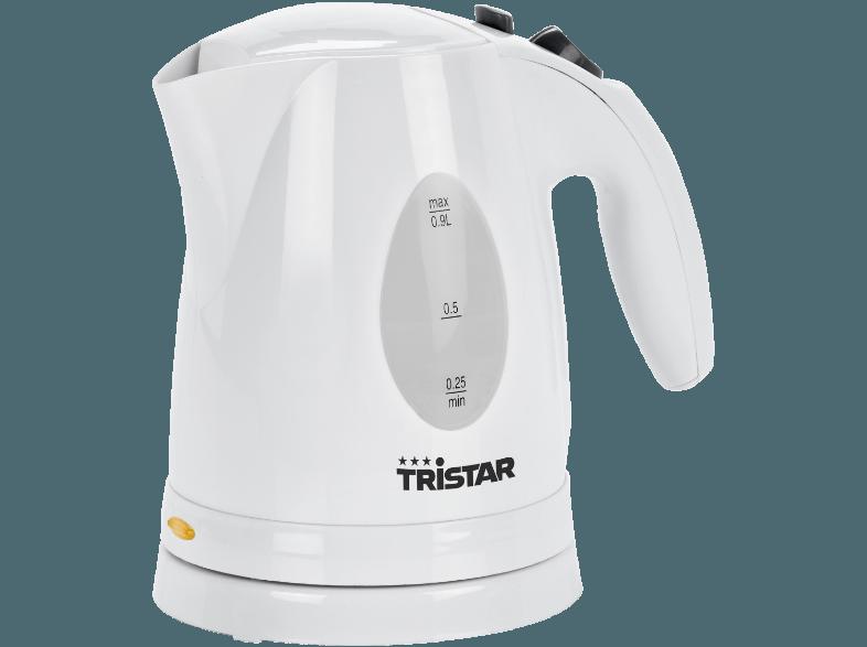 TRISTAR WK-1331 Wasserkocher Weiß (1000 Watt, 0.9 Liter), TRISTAR, WK-1331, Wasserkocher, Weiß, 1000, Watt, 0.9, Liter,