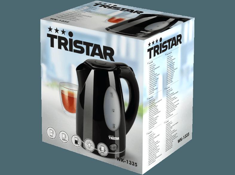 TRISTAR WK-1335 Wasserkocher Schwarz (2000 Watt, 1.5 Liter)