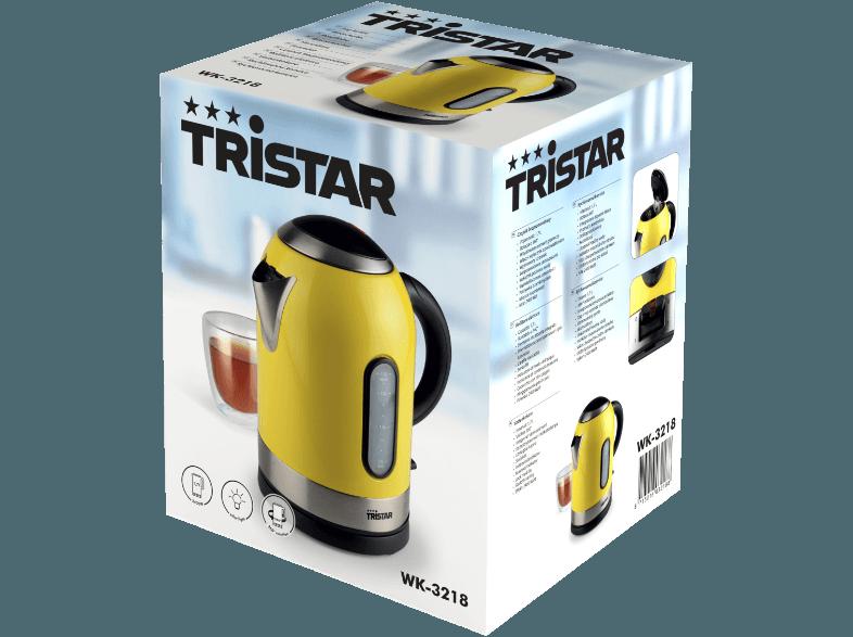 TRISTAR WK-3218 Wasserkocher Gelb/Schwarz (2400 Watt, 1.7 Liter), TRISTAR, WK-3218, Wasserkocher, Gelb/Schwarz, 2400, Watt, 1.7, Liter,