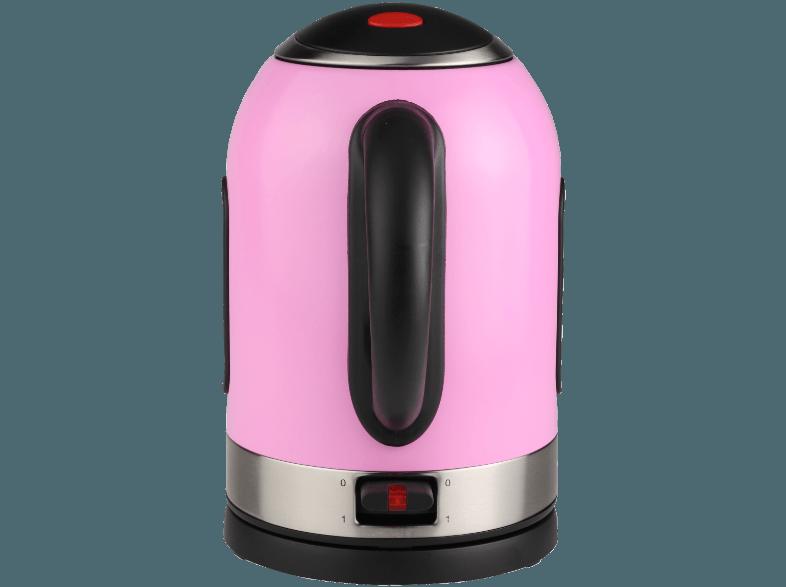 TRISTAR WK-3219 Wasserkocher Pink/Schwarz (2400 Watt, 1.7 Liter), TRISTAR, WK-3219, Wasserkocher, Pink/Schwarz, 2400, Watt, 1.7, Liter,