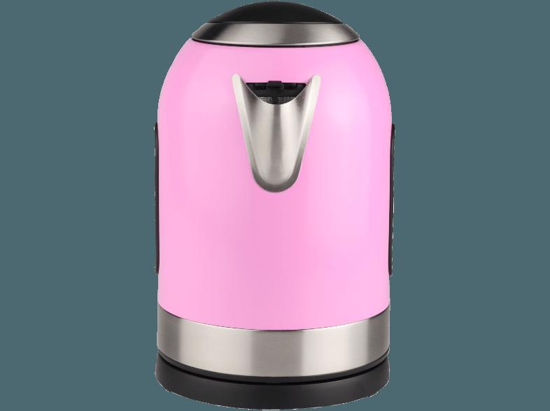 TRISTAR WK-3219 Wasserkocher Pink/Schwarz (2400 Watt, 1.7 Liter), TRISTAR, WK-3219, Wasserkocher, Pink/Schwarz, 2400, Watt, 1.7, Liter,