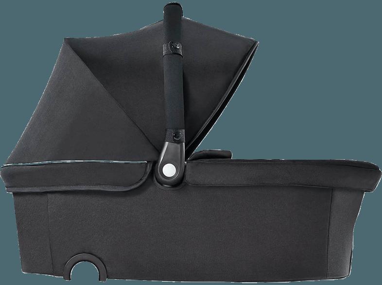 4MOMS Origami Liegewanne Liegewanne für Kinderwagen Schwarz