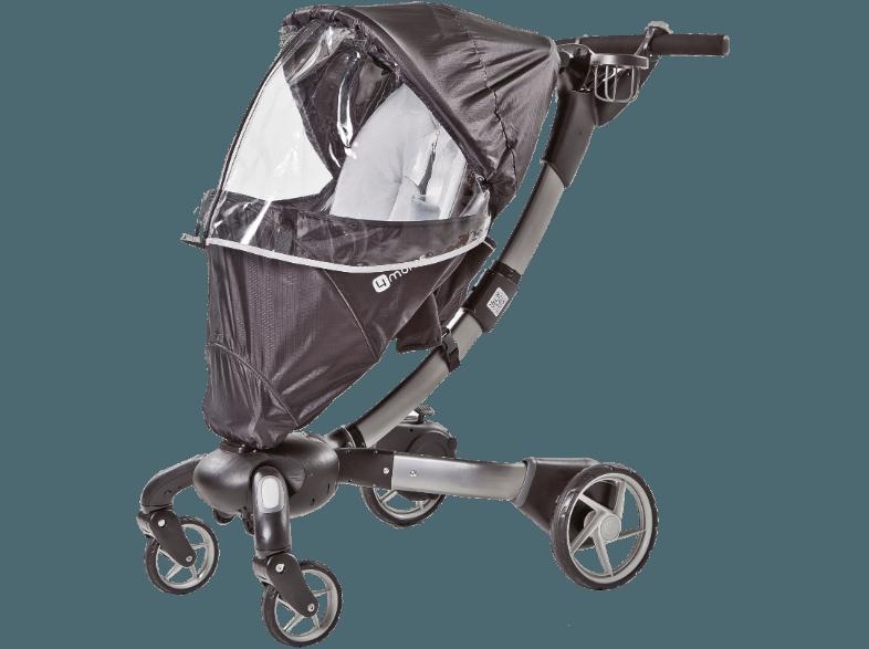 4MOMS Origami Regencape Regencape für Kinderwagen Schwarz