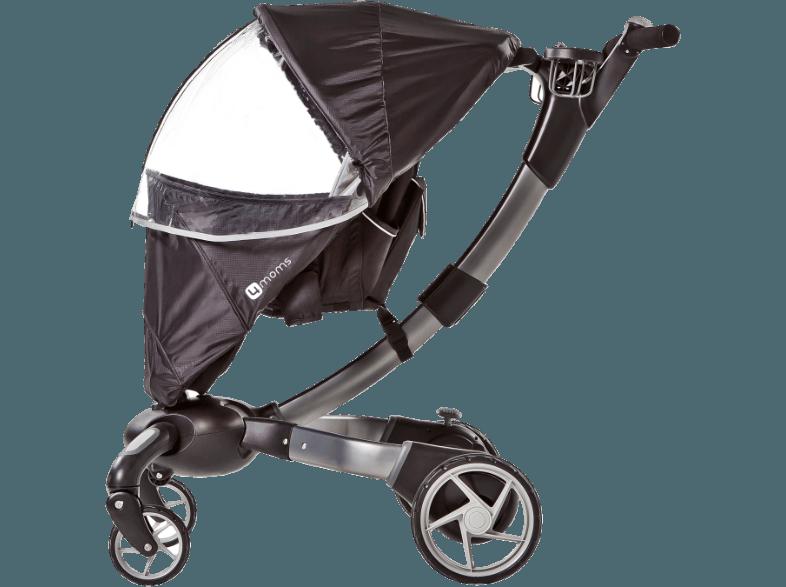 4MOMS Origami Regencape Regencape für Kinderwagen Schwarz