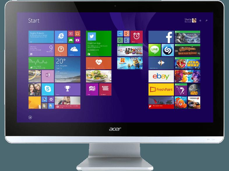 ACER Aspire ZC-700 All-in-One PC 19.5 Zoll Full HD TFT  bis zu 2.4 GHz