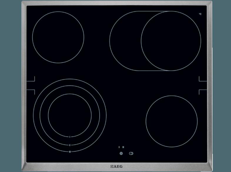 AEG EEMX371321 Einbauherdset (Glaskeramik-Kochfeld, A, 71 Liter)