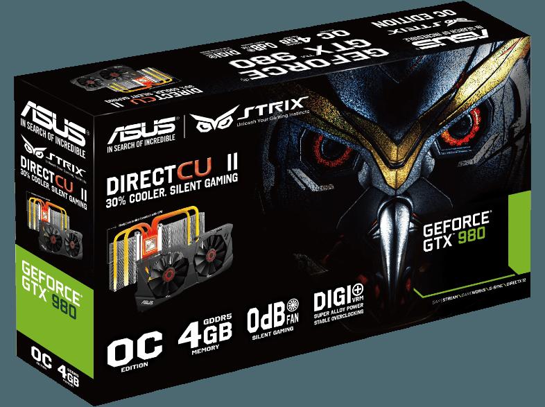 ASUS 90YV07F0-M0NA00 STRIX GEFORCE GTX970 4 GB Grafikkarte ( Intern)