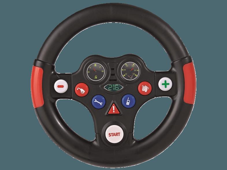 BIG 800056487 Racing Sound Wheel Schwarz, Rot