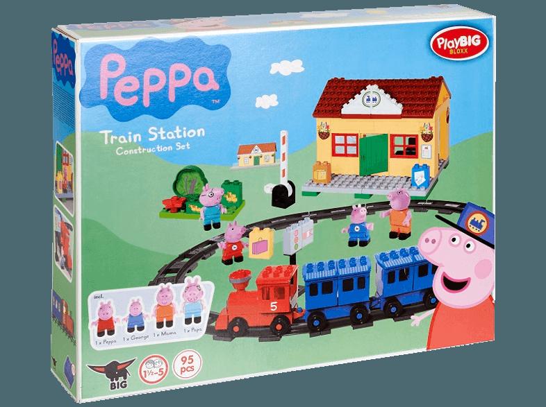 BIG 800057079 Bloxx Peppa Trainstation Bunt, BIG, 800057079, Bloxx, Peppa, Trainstation, Bunt