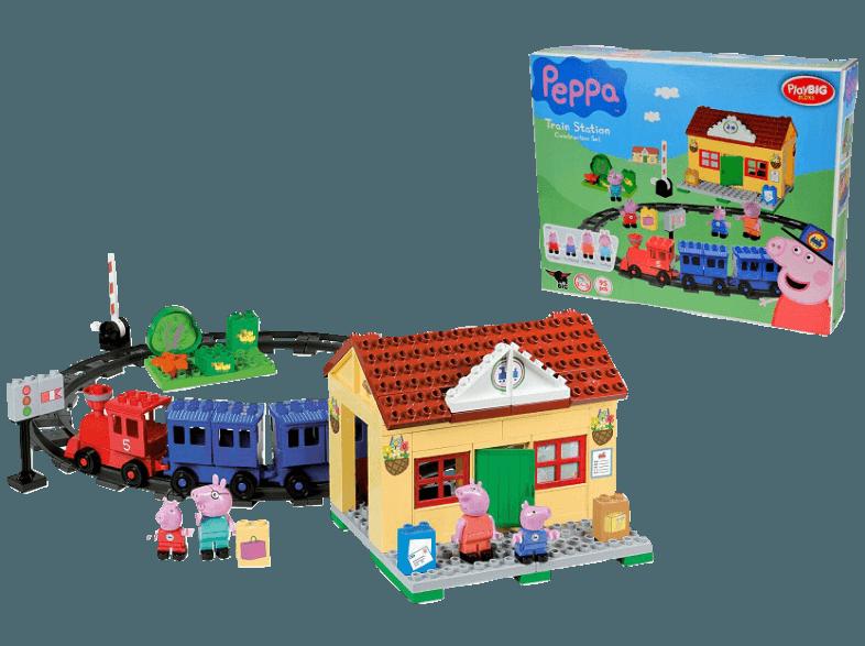 BIG 800057079 Bloxx Peppa Trainstation Bunt