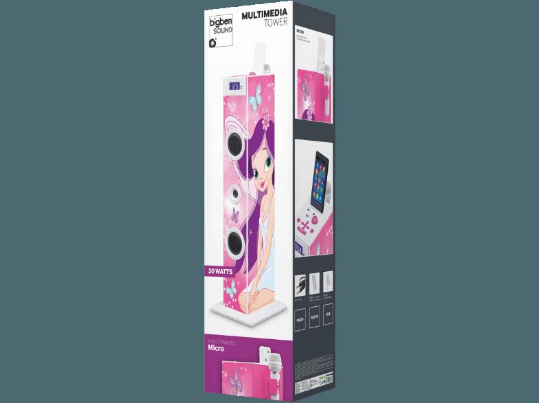 BIGBEN TW 5-Fairy II Sound Tower Pink/Lila