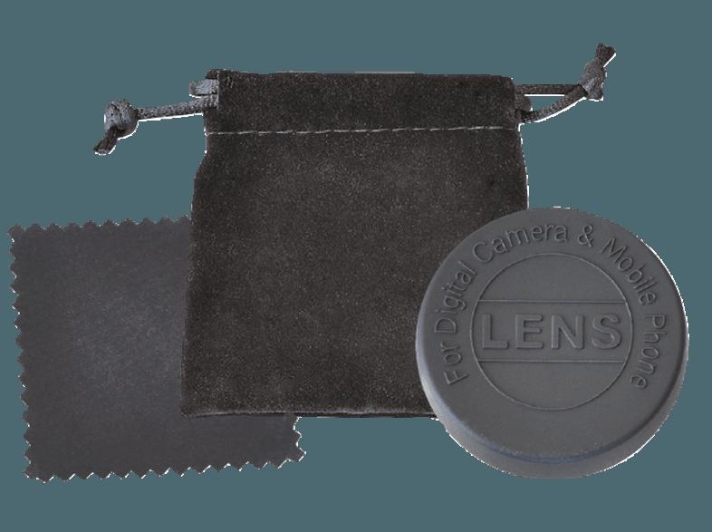 BRESSER 8911004 Clip-On Kameralinse (1-10x, 25 mm)