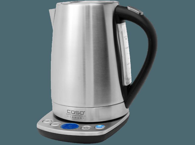 CASO 1870 WK 2200 Wasserkocher Silber/Schwarz (2200 Watt, 1.7 Liter)