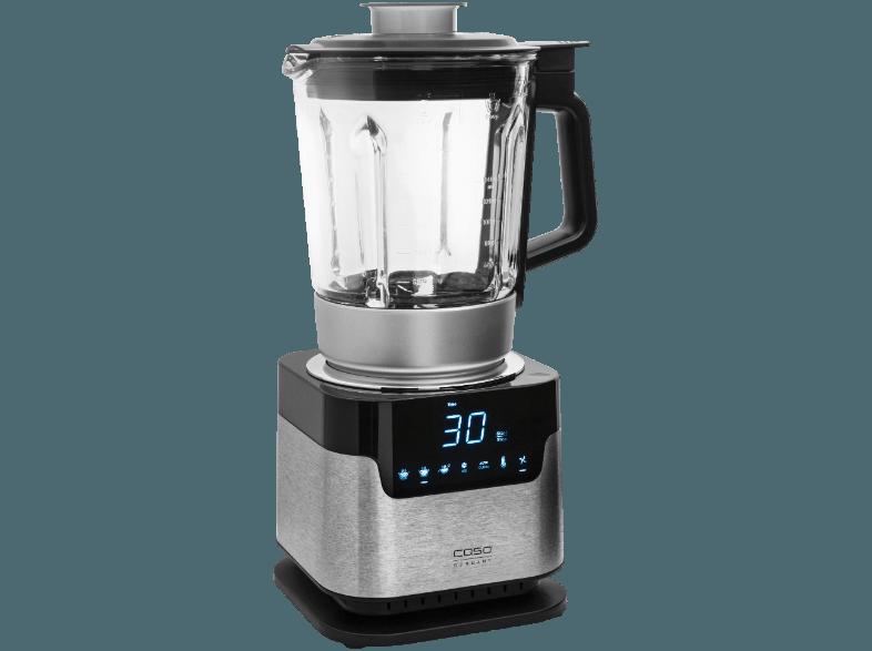 CASO 2710 CB2200 Design Standmixer mit Kochfunktion Silber/Schwarz (500 Watt)