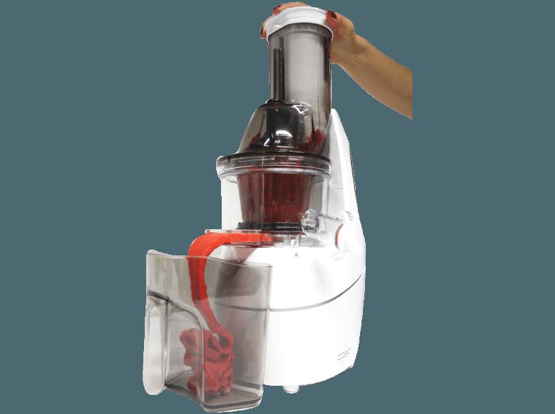 CASO 3502 SJW400 Whole Slow Juice Multi-Entsafter (220 Watt, Weiß)