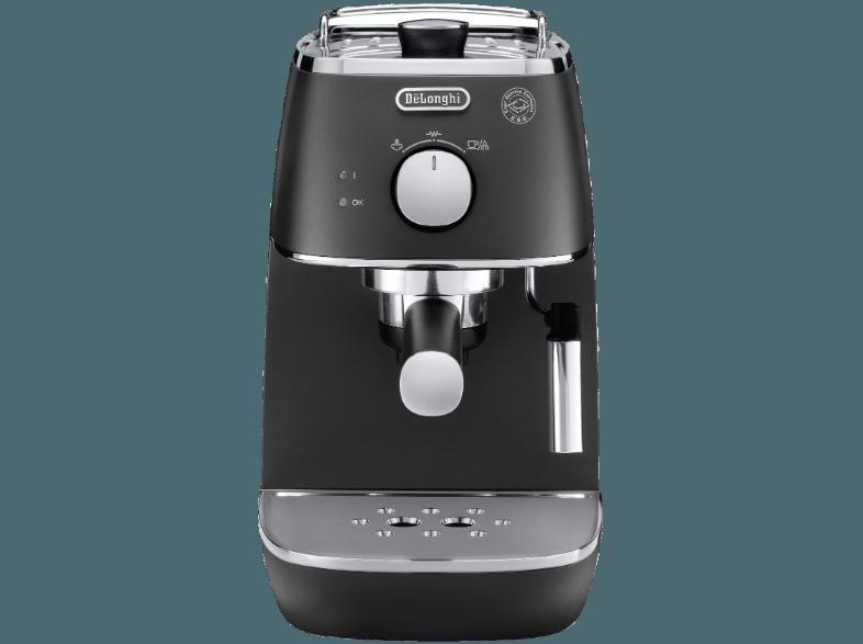 DELONGHI ECI 341 Distinta Espresso-Siebträgermaschine Elegance Black, DELONGHI, ECI, 341, Distinta, Espresso-Siebträgermaschine, Elegance, Black